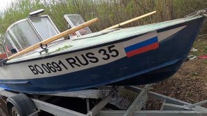 прицеп для лодки с роликовым механизмом.(2)