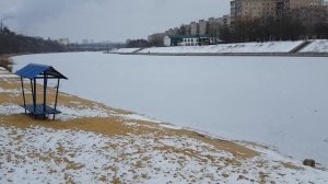 250211 Зимний пляж Лёд река Ока место основания города Орёл р Орлик Набережная Дубровинского Стрелка