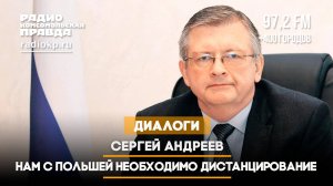 Сергей АНДРЕЕВ: Нам с Польшей необходимо дистанцирование | ДИАЛОГИ | 12.02.2025