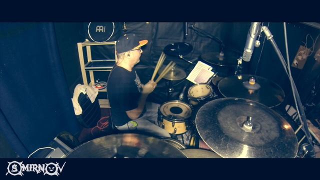 Аркона - На закате багрового солнца | Александр Смирнов #drumcover #drumcam #drumrehearsal