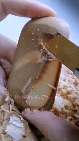 мыльный пирожок от Весны, Каждый День 🤎🤎🤎 резка  #asmr #soap #soapcutting #мыло #резкамыла