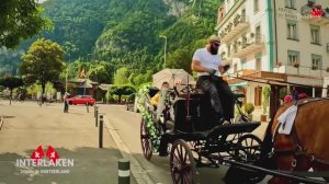 Расслабляющая весенняя прогулка в швейцарском городке Интерлакен, Швейцария🇨🇭