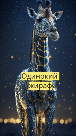 🦒 Одинокий жираф: слишком высокий для дружбы? 😢🎶