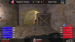 Групповой этап турнира по CS 1.6 от проекта "Новые Патриоты" [SWATSD -vs- Road to Victory] @kn1feTV