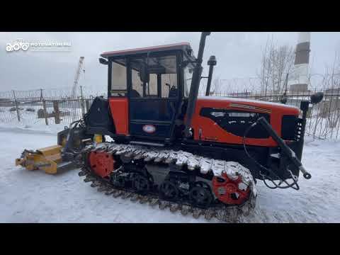 Обзор гусеничного ротоваторного комплекса на базе трактора ВТГ-100. Финский ротоватор Mericrusher