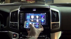 Подключение смартфона на ОС Android или iOS к штатному монитору Toyota LC200Mirrorlink