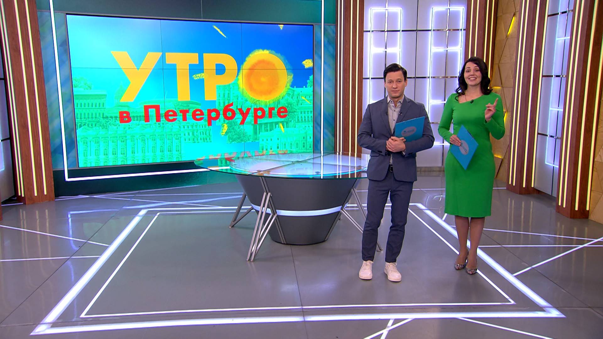 Утро в Петербурге 12 февраля