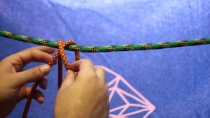 Узел Констриктор - показываю,как его завязать / Constrictor knot-I show you how to tie it