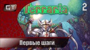 Первые шаги//Terraria//#2 #terraria