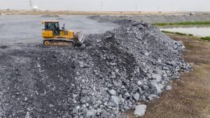 Строительство, засыпка большой территории, очередной обзор