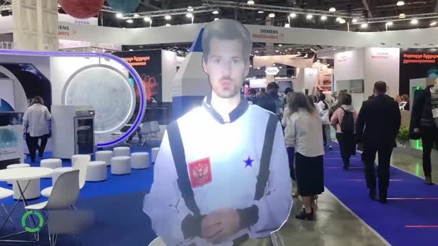 МИРЭКС Обзор стенда; Космический корабль на выставке Диагнополис смотреть онлайн