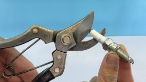 Легкий способ заточить секатор до остроты бритвы!