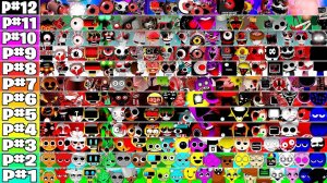 Sprunki Phases 1-12 Together Новый мод - Incredibox Sprunki Together - Все в одном