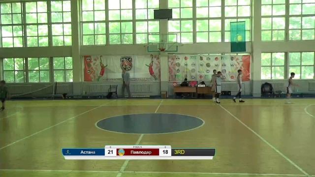 Летний ЧРК U-14 среди юношей: ПБК "Астана" - Павлодар