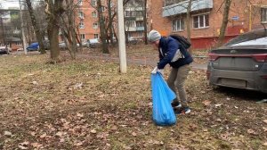 Организовали субботник в своём районе || Версия на китайском языке :)