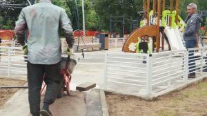 Правила укладки резинового покрытия на основе резиновой крошки и полимерного клея Union Polymers