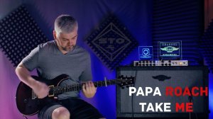 Papa Roach  -  Take Me.  Guitar Cover. PRS Custom 24.