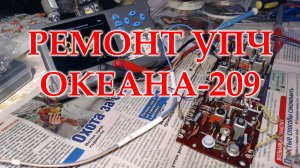 Ремонт УПЧ Океана 209 после удаления гадости.