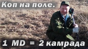 Коп на поле