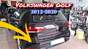 Volkswagen Golf Как снять задний бампер Фольксваген Гольф