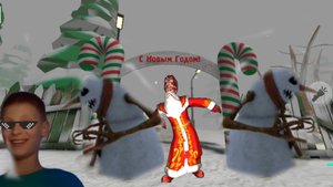 Дед мороз хоррор 2024 #Teamgz #Тимгз #дедмороз