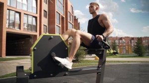 Cardio-1901 Уличный велотренажер горизонтальный с безынерционным нагрузочным механизмом ZAVODSPORTA