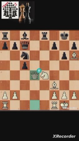 #chess #Chess71 Queen and bishop sacrifice! A beautiful game