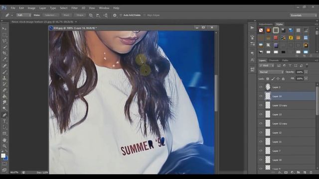 SELENA GOMEZ (ARTE RÁPIDA) PHOTOSHOP #02
