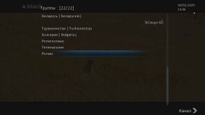 Denys 2.2/H.265/Combo/Premium пример работы настроенных IPTV приложений
