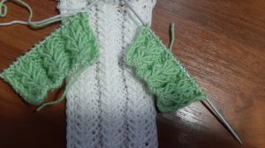 Раз петелька, два петелька! Узор КОЛОСКИ