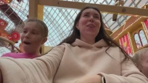 Поездка в Москву ДЕНЬ 1 🎠«Остров мечты» Мы в восторге! ВЛОГ 12.02.25