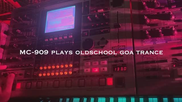 Vanderson - Oldschool Goa Trance on Roland MC-909