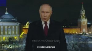 Vladimir Putin, discorso di fine anno tradotto in italiano.