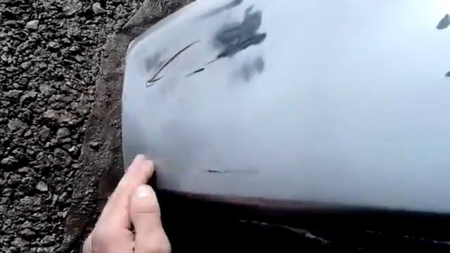 ремонт,пайка  и покраска бампера ваз 2112. ч2