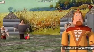 Прикол три баготыря и три богатых пня