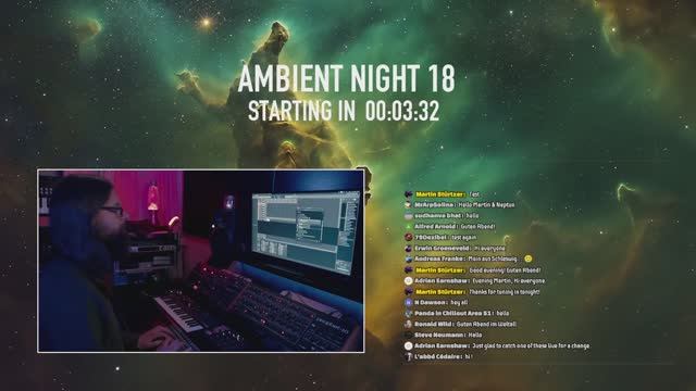 Ambient Night 18 - Space Ambient with NI Absynth & Bitwig