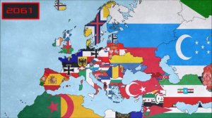 Альтернативное Будущее Европы: Таймлапс в флагах (2018-2118)