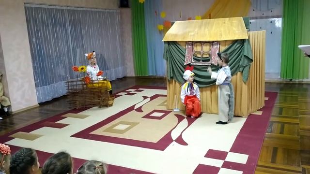 Казка про котика і півника