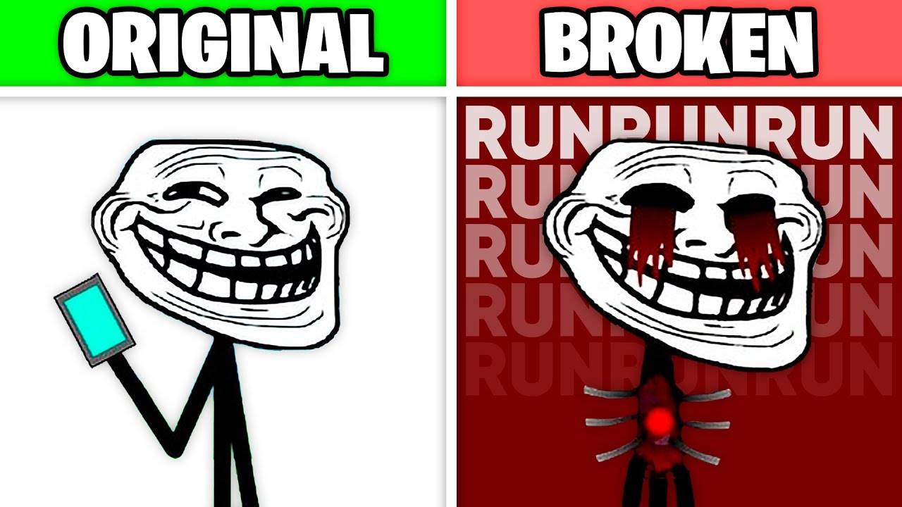 Sprunki Trollges - Incredibox Sprunki Trollface Мод смотреть онлайн