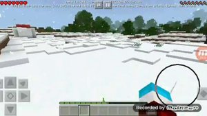 Выживание в майнкрафте в снежном биоме