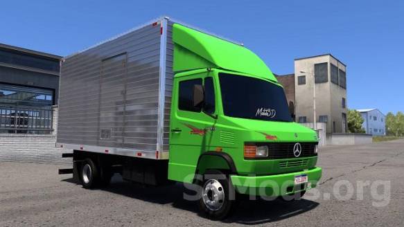 Мод Mercedes-Benz 710 LN  версия 1.0 для Euro Truck Simulator 2 (v1.53.x) смотреть онлайн