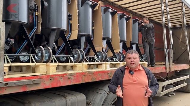 🚚Отгрузка пескоструйных аппаратов для «Транснефти» смотреть онлайн