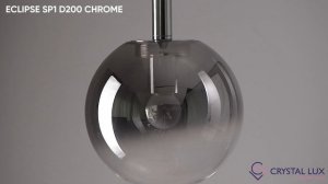 ПОДВЕСНОЙ СВЕТИЛЬНИК ECLIPSE SP1 D200 CHROME | CRYSTAL LUX