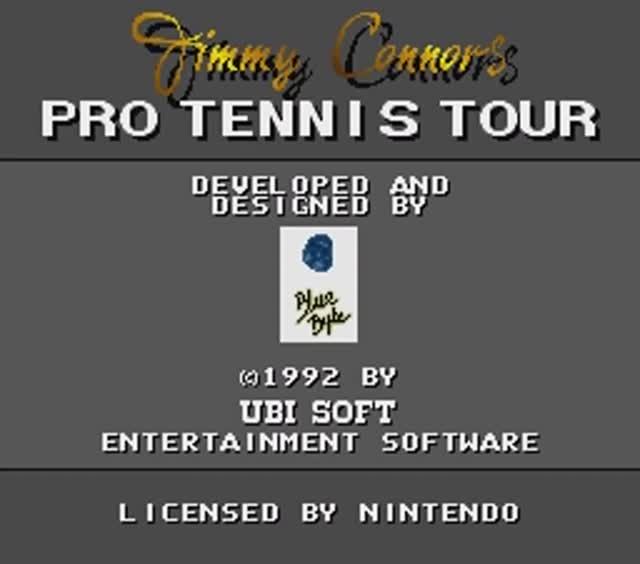 Jimmy Connors Pro Tennis Tour [SNES] | Ubisoft Blue Byte GmbH