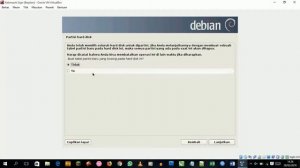 Tutorial Install Linux Debian Menggunakan Virtual Box