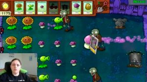 Plants vs Zombies Растения против Зомби Прохождение игры уровень 2-7