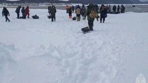 На Сахалине некоторые рыбаки отказывались эвакуироваться из-за улова