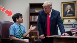 Мальчик спрашивает Дональда Трампа о существовании Бога. Его ответ удивил всех!