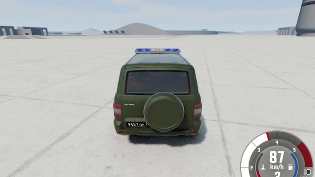 Военный УАЗ Патриот