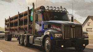 American Truck Simulator сезон 1 серия 5 Везем технику